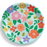 Spring Bloom Floral Paper Plates - 6.75"